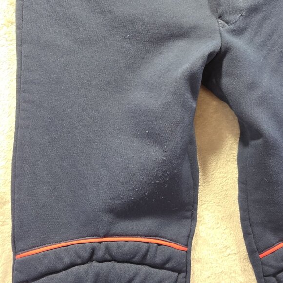 Vintage Tyrolia Ski Pants Size 36L Black & Red Schoeller Textil By Head - Picture 5 of 15